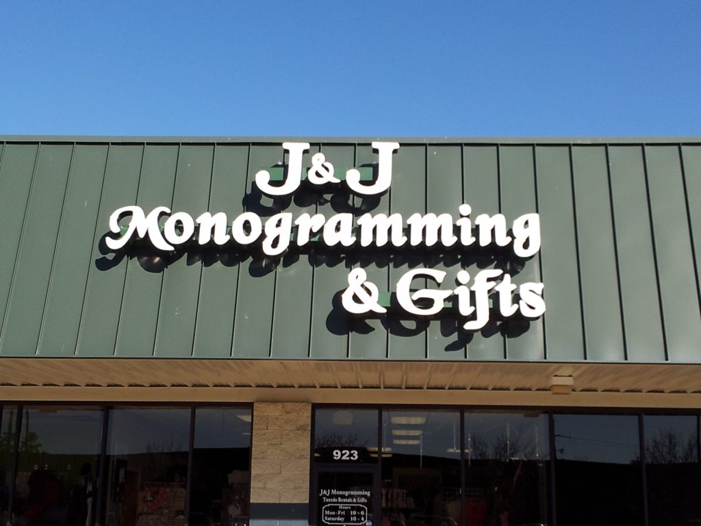 J&J Monogramming - Channel Letters