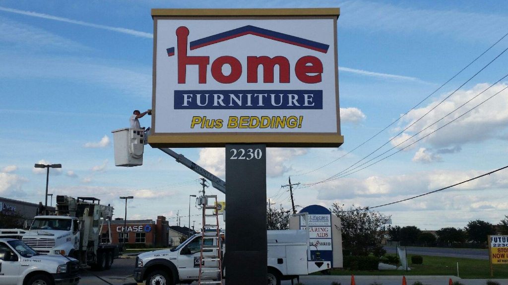 Home Furniture - I.D. Pole Sig